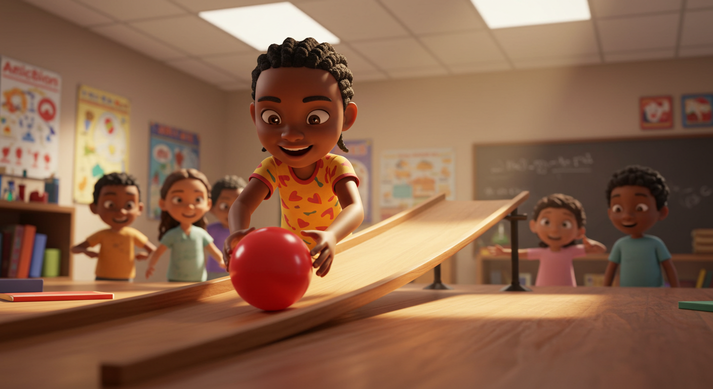 “Speed Down the Slope” Physics Game!