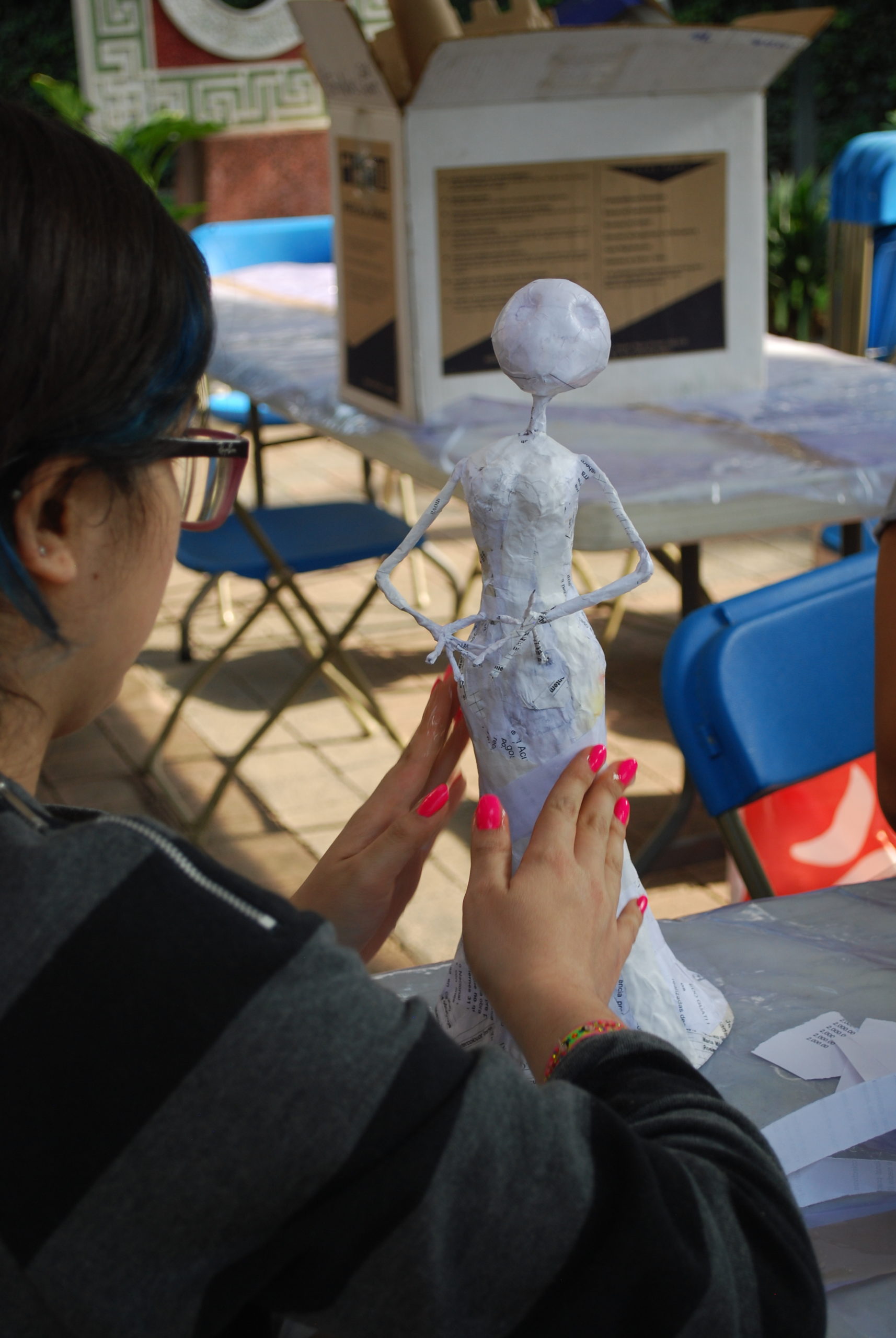 A Sculptural Art Project with La Catrina 6 Detailed Catrina