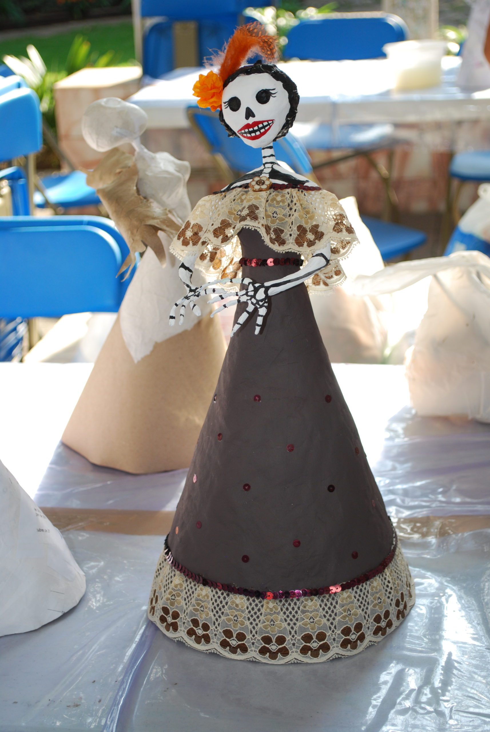 A Sculptural Art Project with La Catrina