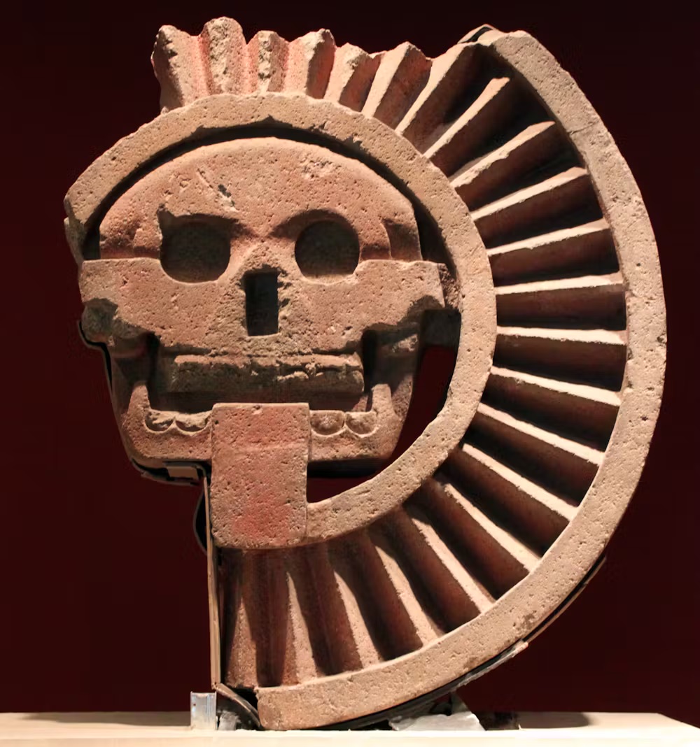 A Teacher's Guide to Día de los Muertos 2 Mictlantecuhtli, the Aztec god of death depicted in skeletal form