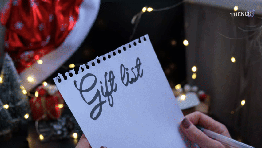 Holiday Gift List Memory Match