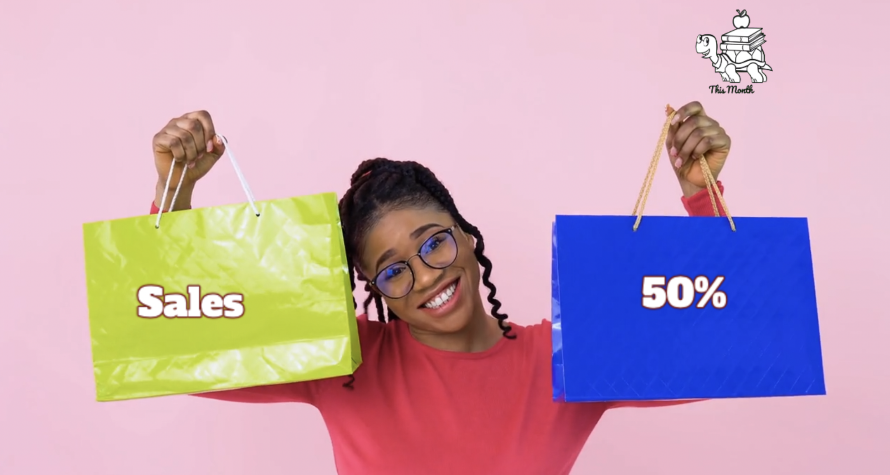 Shopping Cat Math! Half Off Challenge