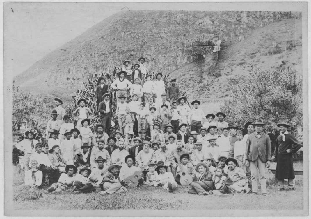 Kalaupapa leper colony in 1905