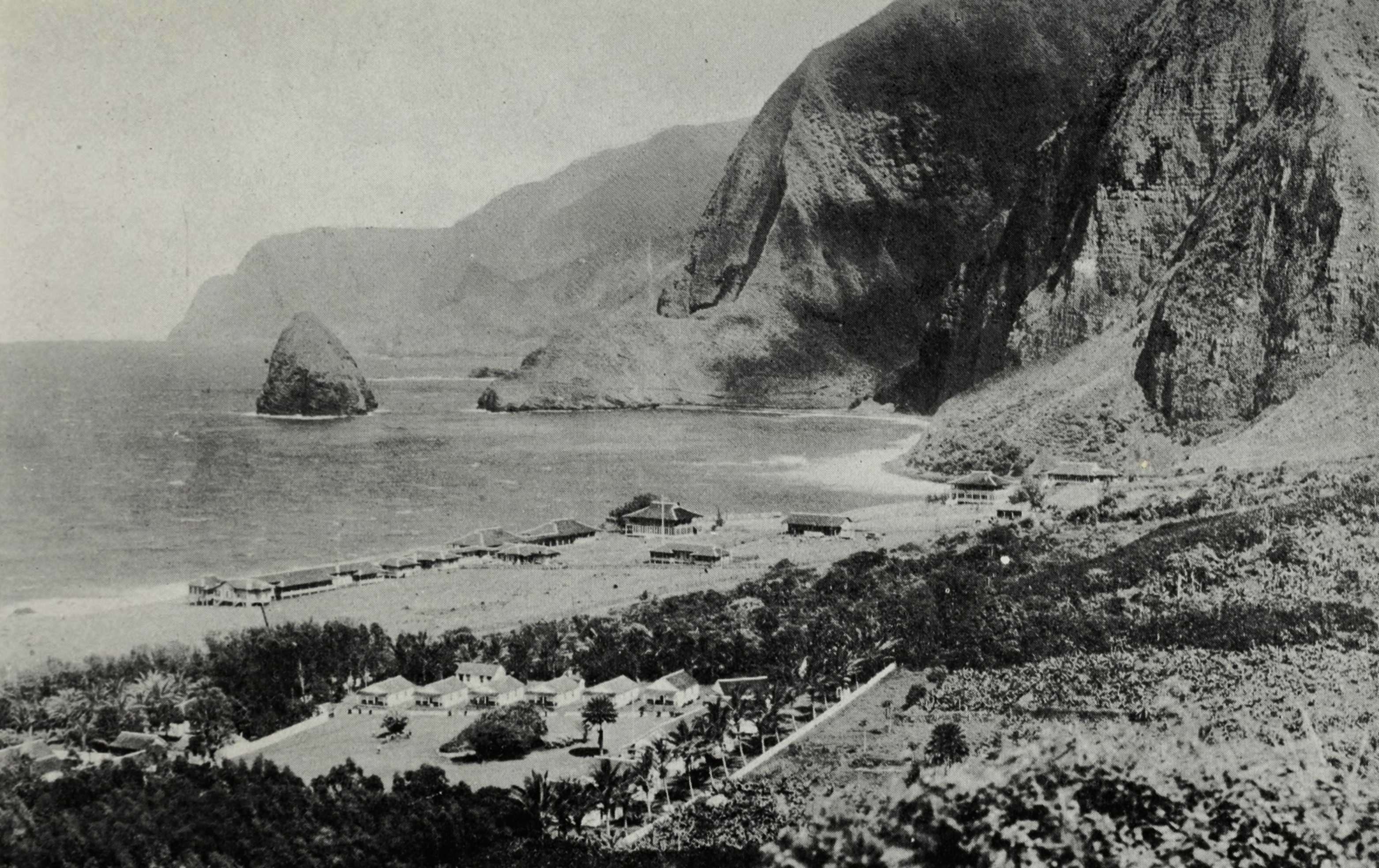 Kalawao settlement on Molokai