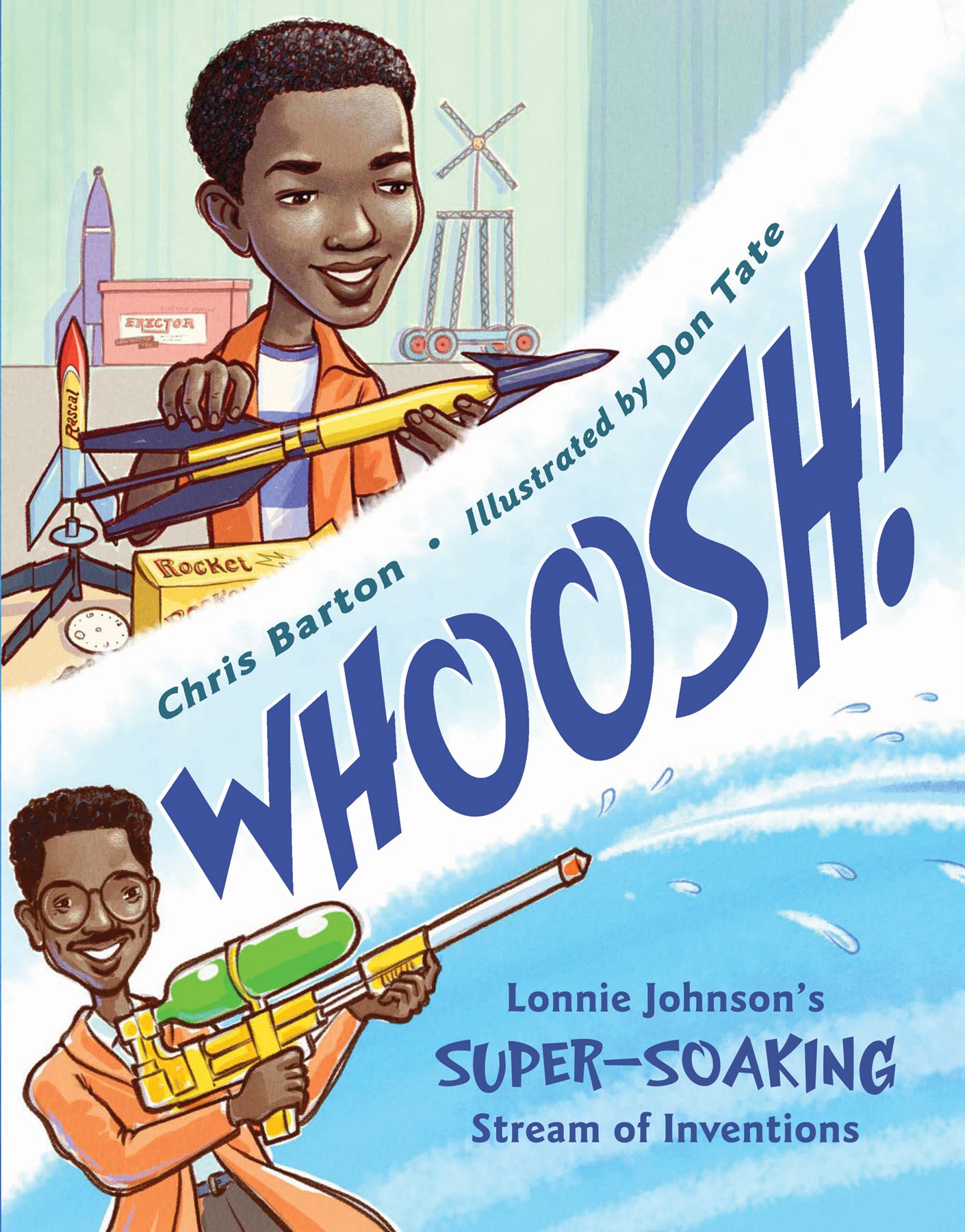 Book Review: “Whoosh! Lonnie Johnson’s Super-Soaking Stream of Inventions”