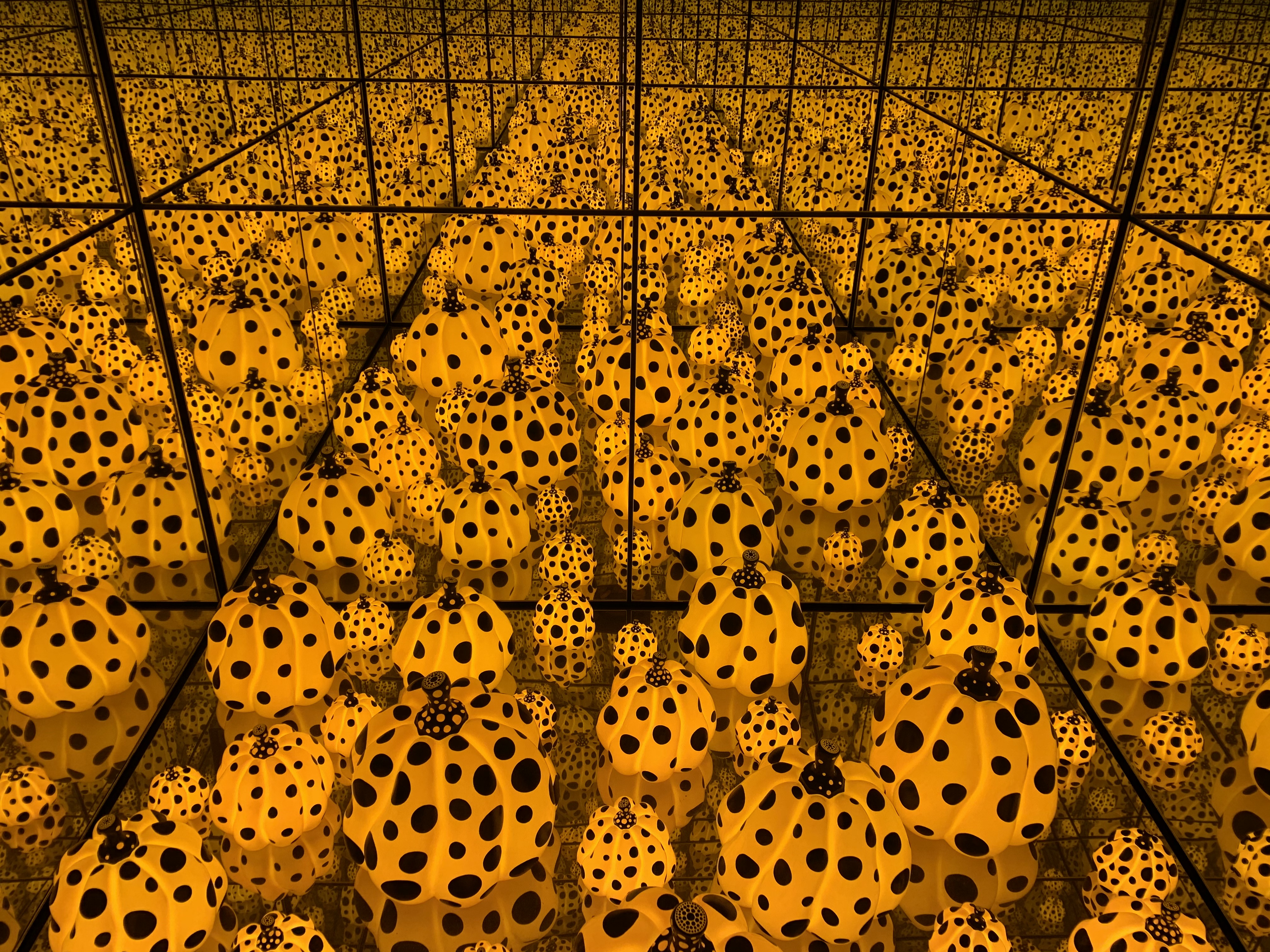 Yayoi Kusama - The Spirits of the Pumpkins Descended into the Heavens