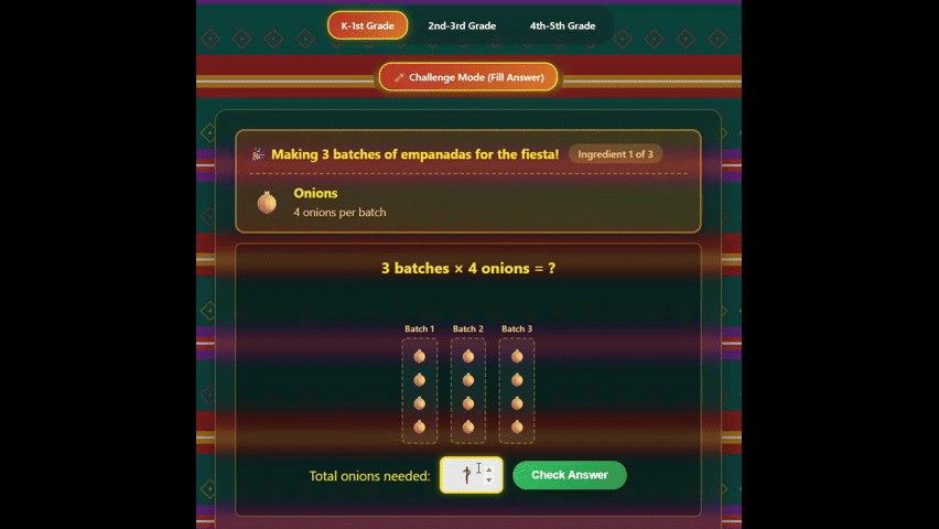 Empanada Math Fiesta: Instant Lesson