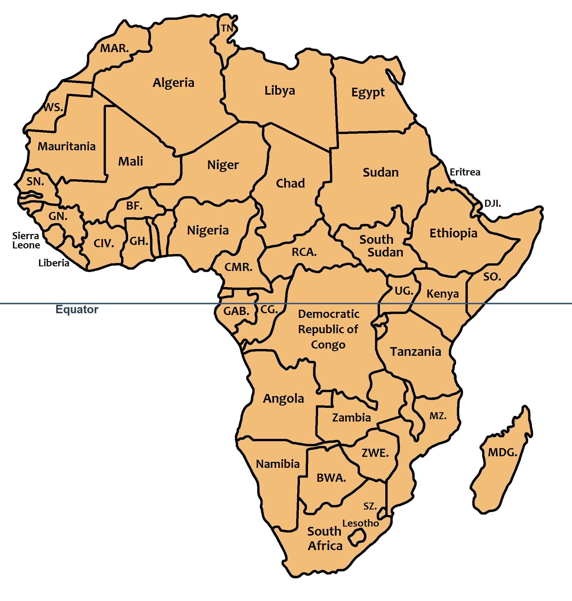 Africa Day: Match African Nations & Their Capitals