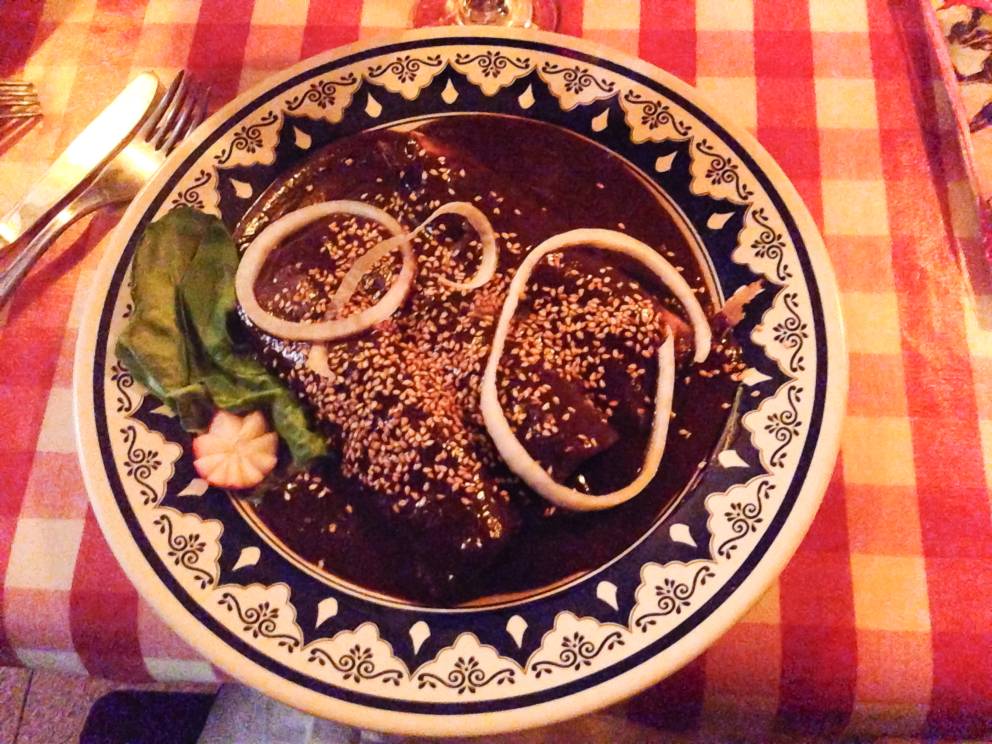Mole Poblano — Puebla's dark chocolate-based sauce