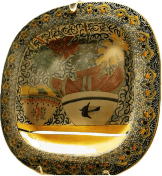 Talavera tile medallion