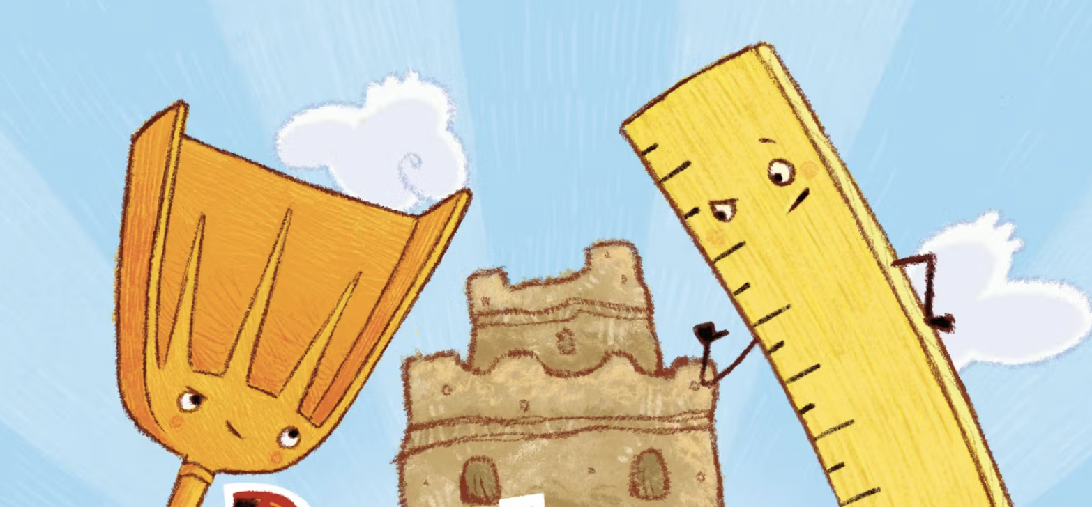 Beach Toys vs. School Supplies: A Punny Read Aloud Book Review