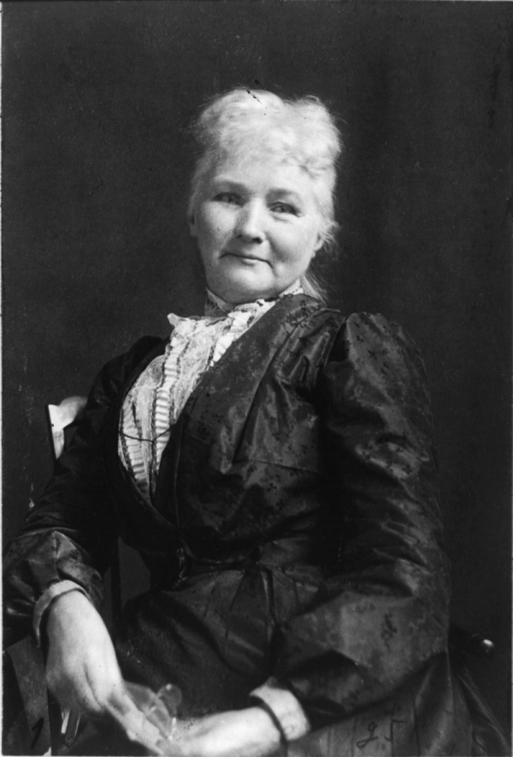 Portrait photograph of Mother Jones.