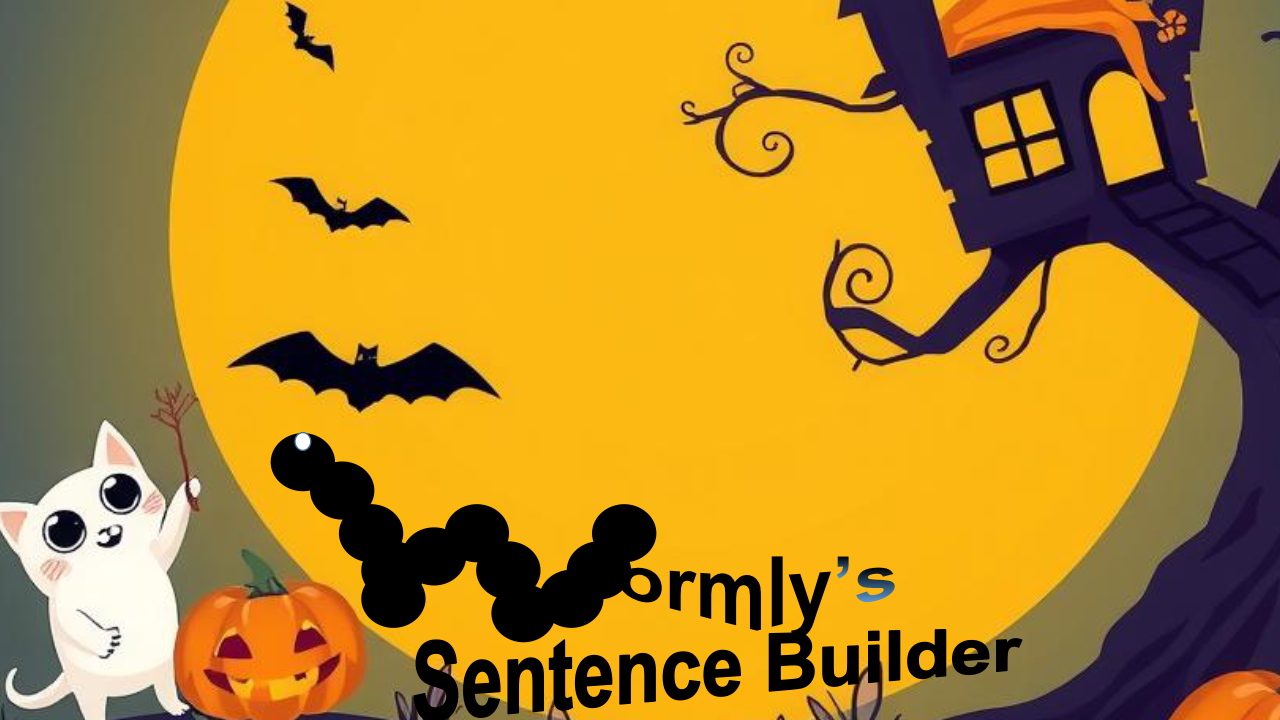 Noun, Verb, or Adjective? Wormly’s 1st Sentence Builder!